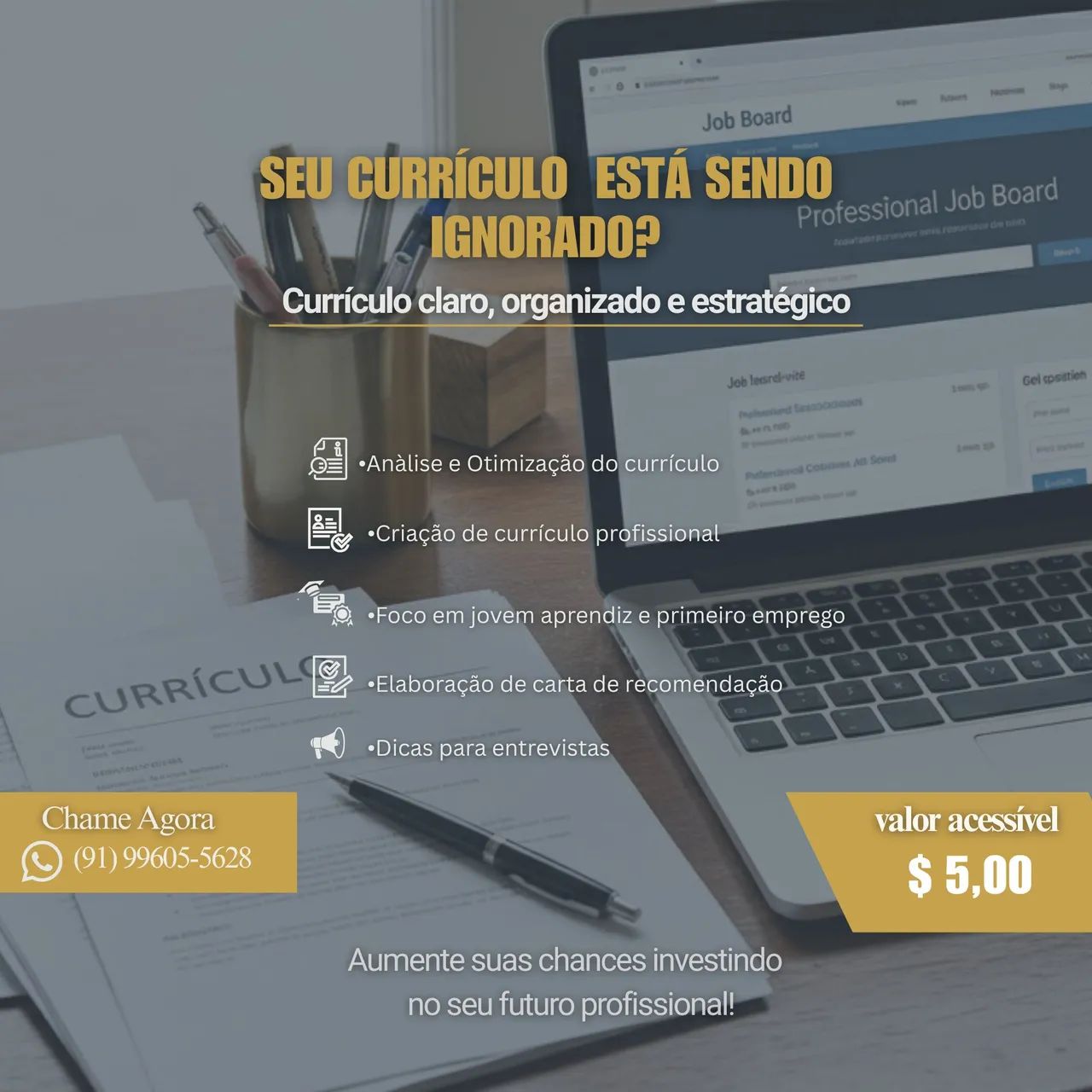 Montagem de Currículo Profissional