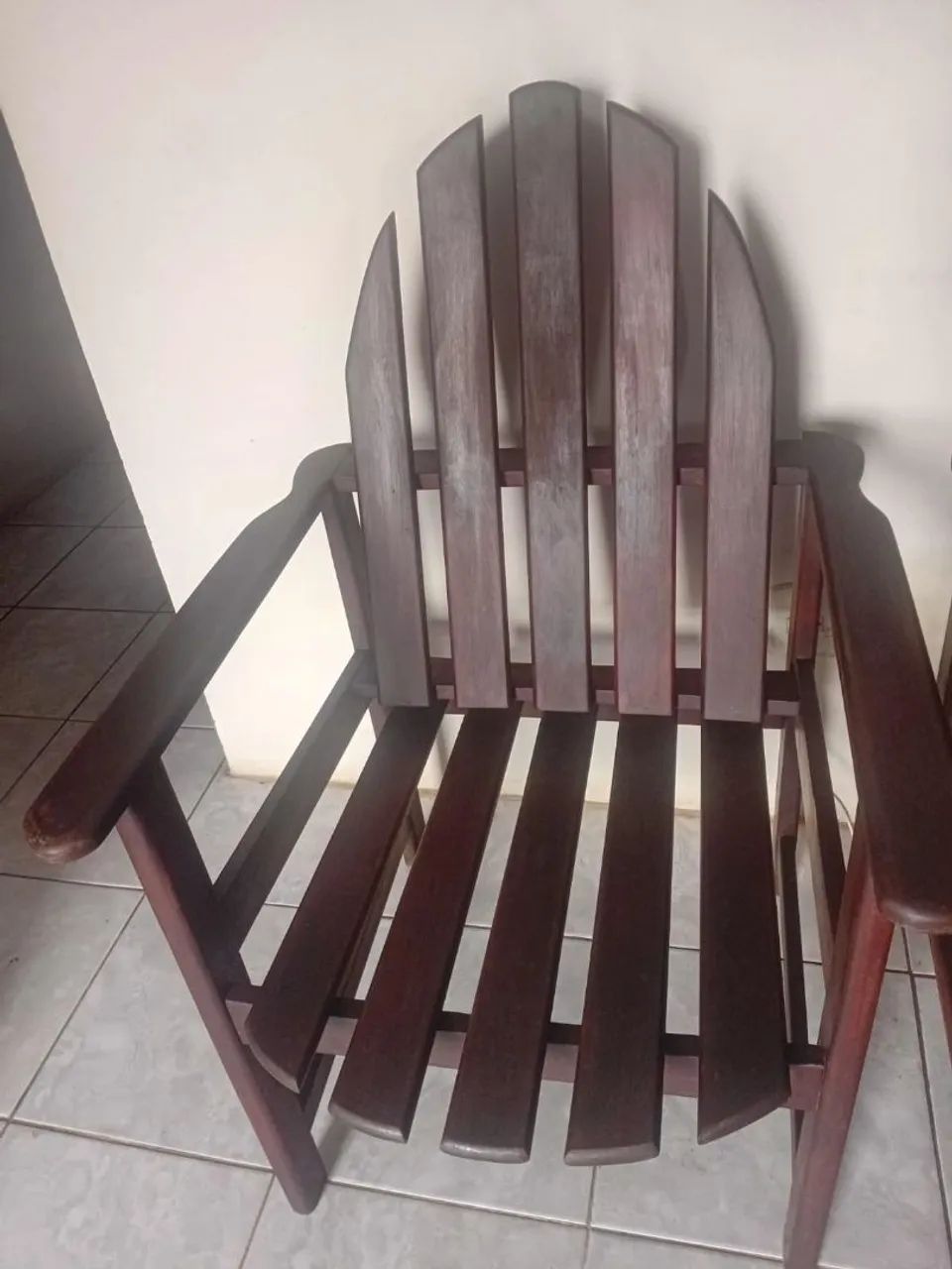 R$450 Par de poltronas em Angelin. - Foto 3