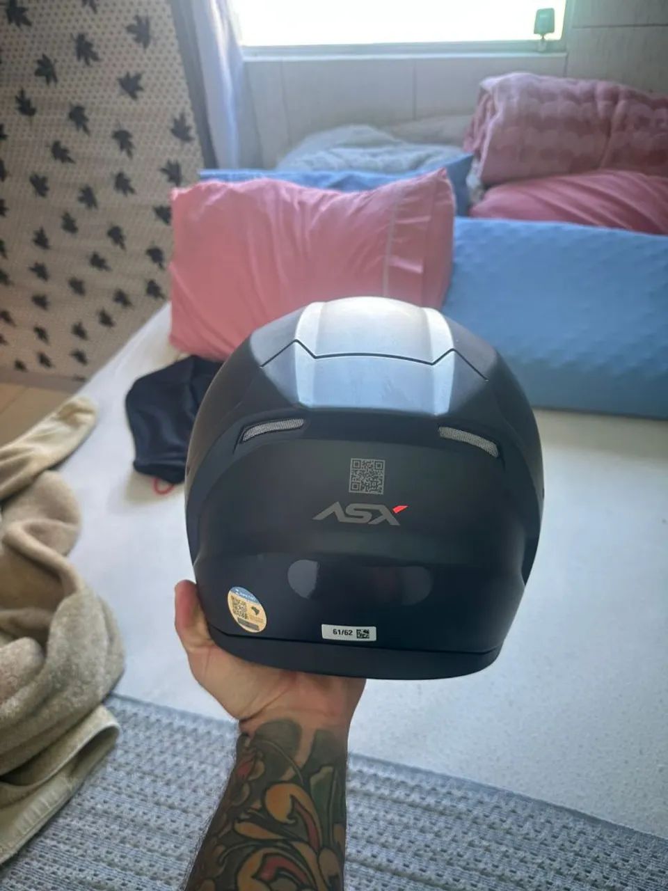 Capacete asx 600 Reias acompanha o Intercomunicador. - Foto 3