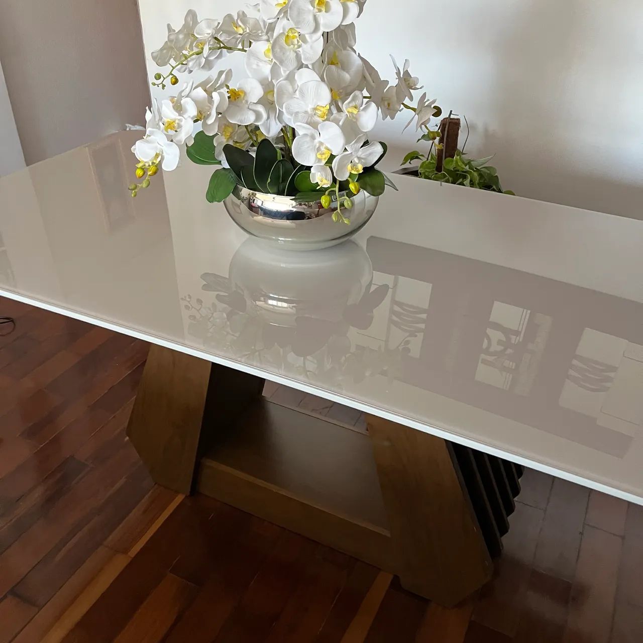 Mesa de jantar Laca mdf retangular 5 lugares