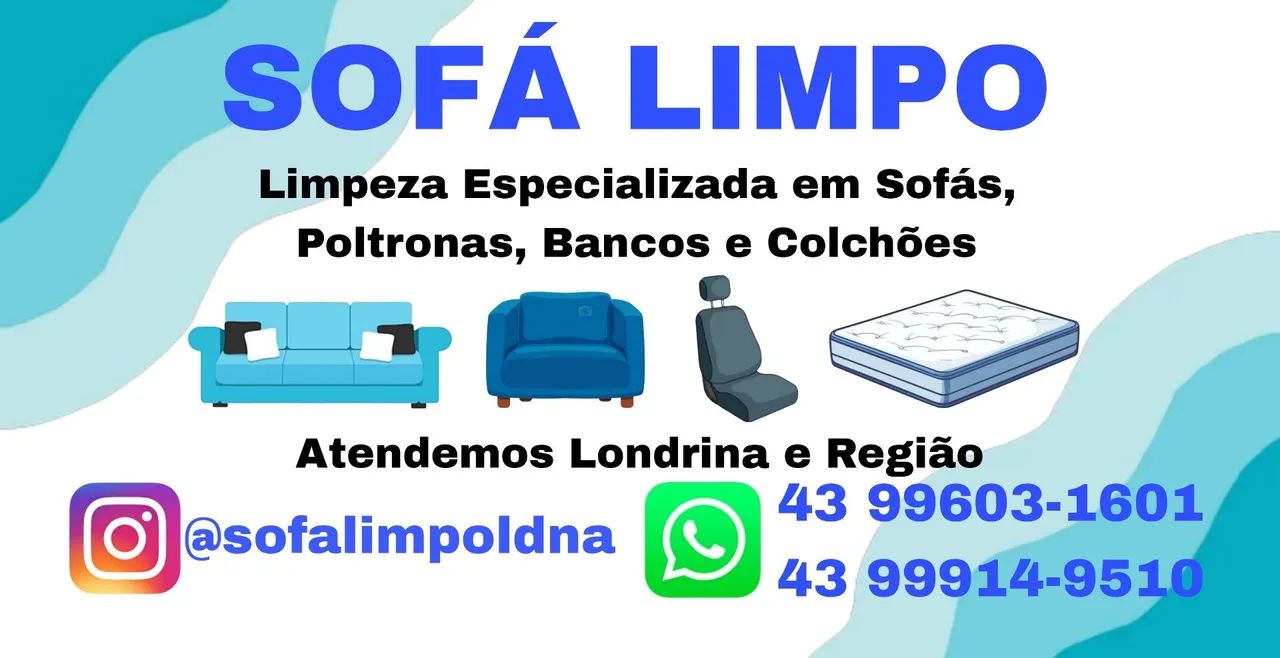 SOFÁ LIMPO