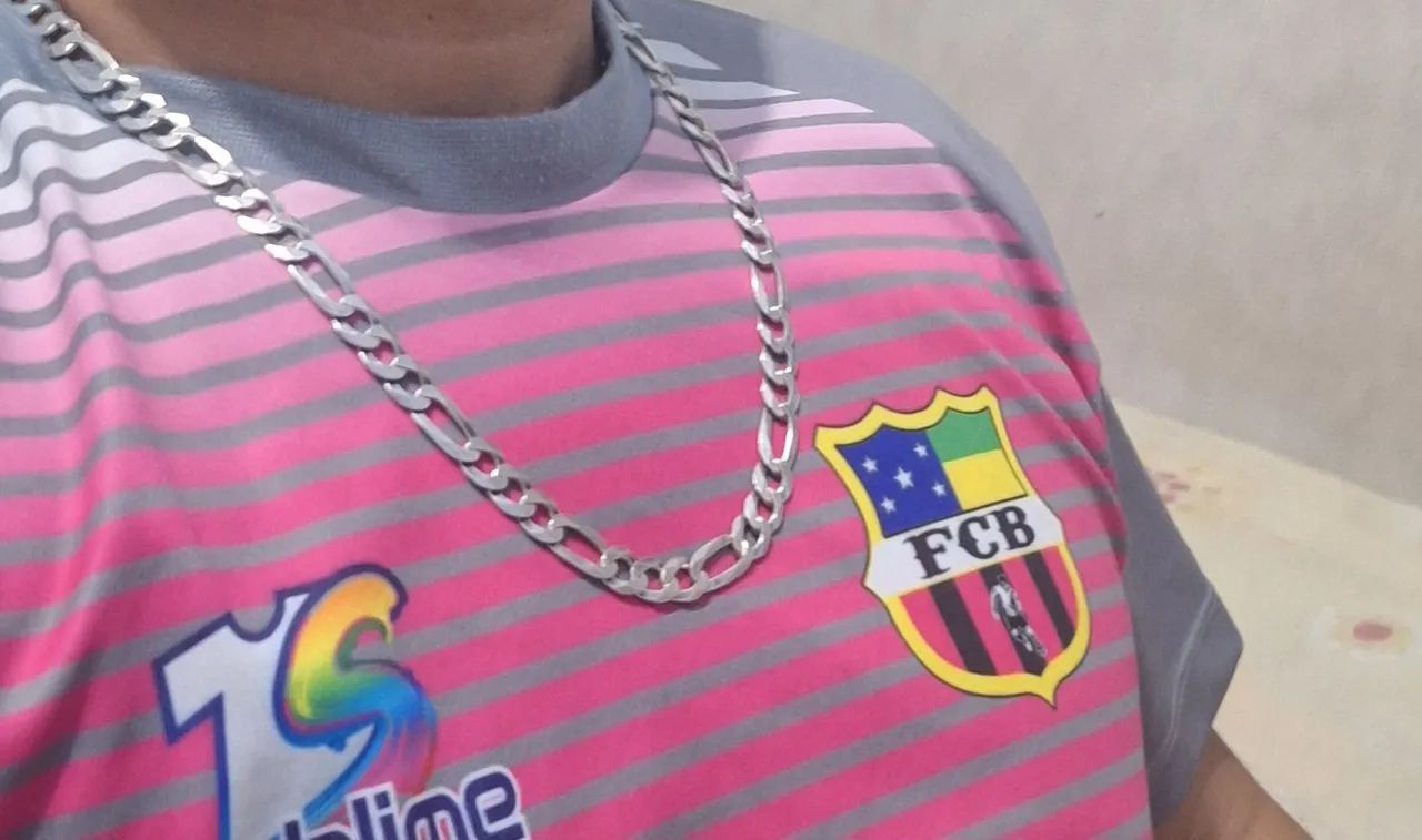 Corrente Cordão Masculina Prata Maciça  - Foto 2