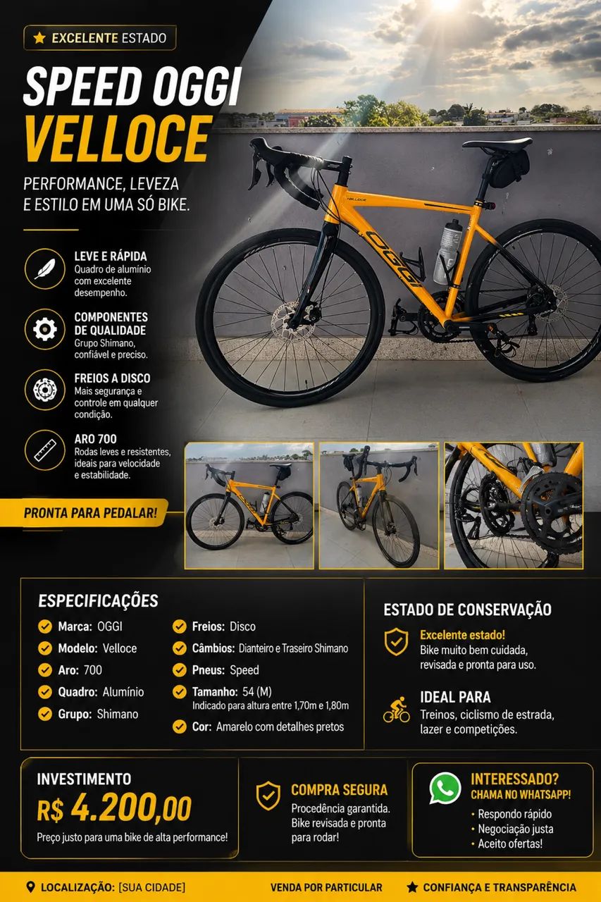 Oggi bike speed 