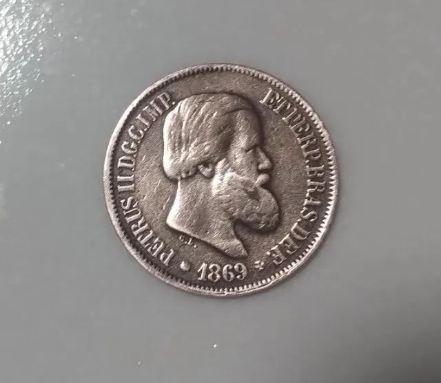 MOEDA 20 REIS 1869 - Foto 2