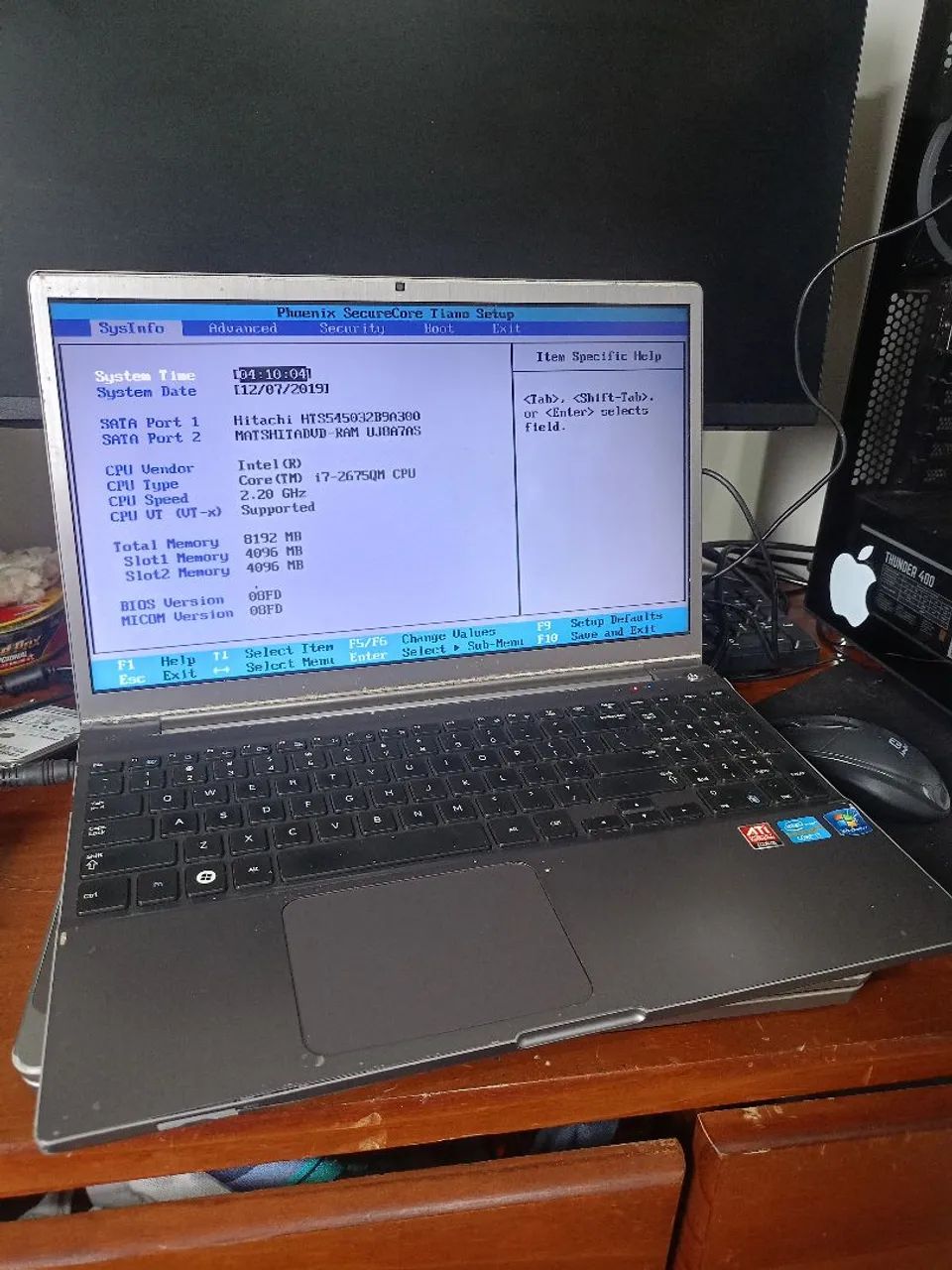 Notebook Samsung i7 2 th 8 GB RAM  - Foto 3