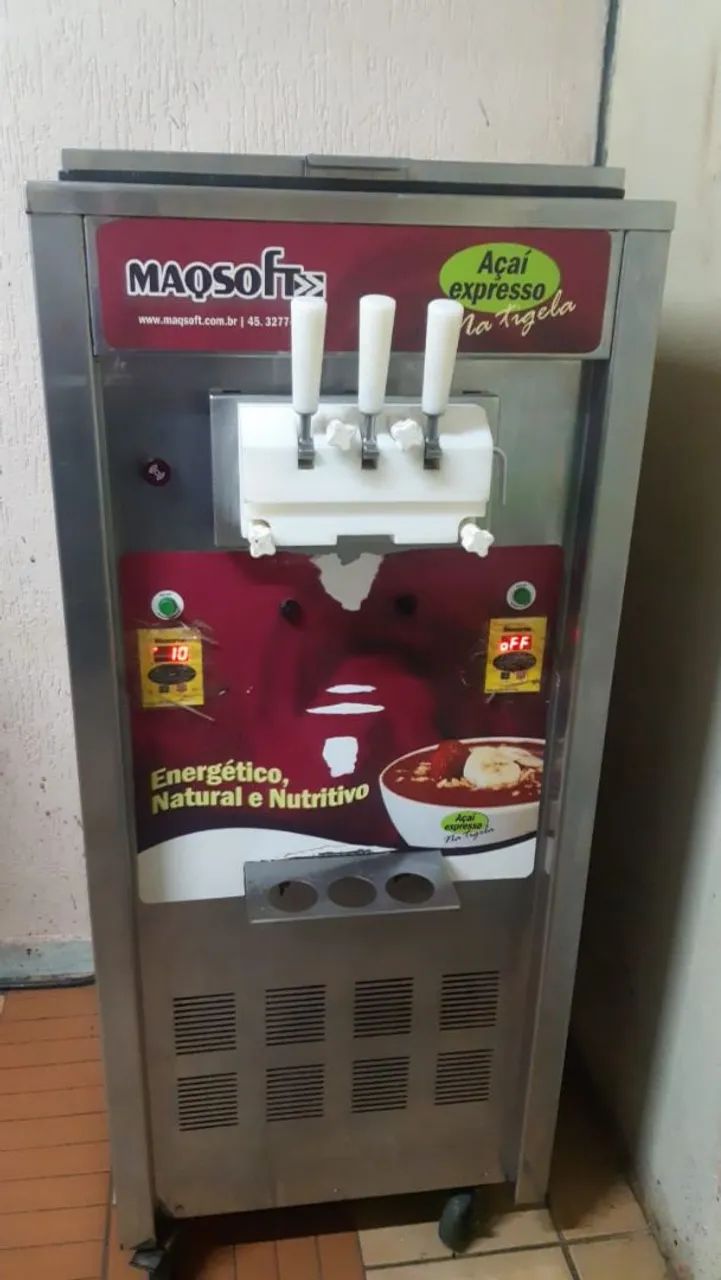 Maquina de açaí Maqsoft 