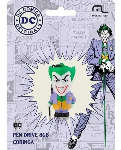 Pen Drive Dc Coringa 8gb Multilaser