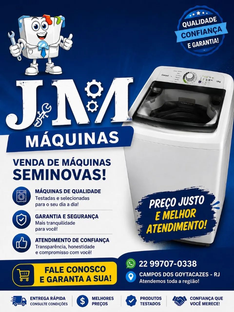 Vendo máquinas de lavar