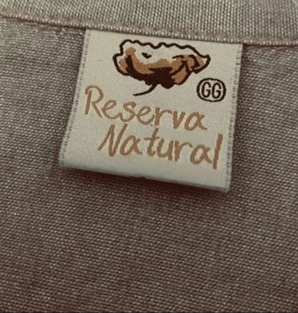 Camisa Masculina, 100% algodão, tamanho GG - Foto 4