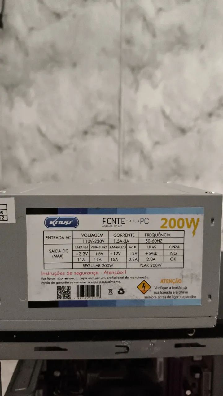 Fonte para computador