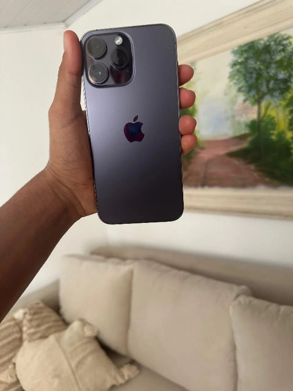 iPhone 14 Pro Max 128 gb lilás  - Foto 2