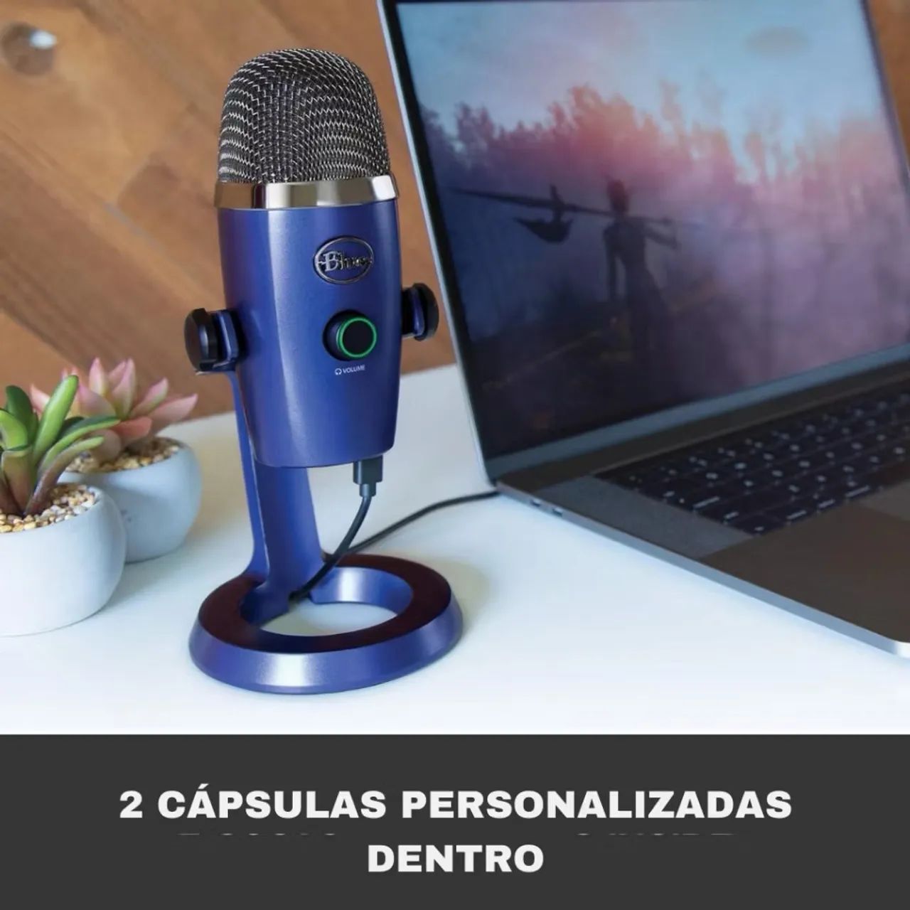 MICROFONE CONDENSADOR YETI NANO  - Foto 4