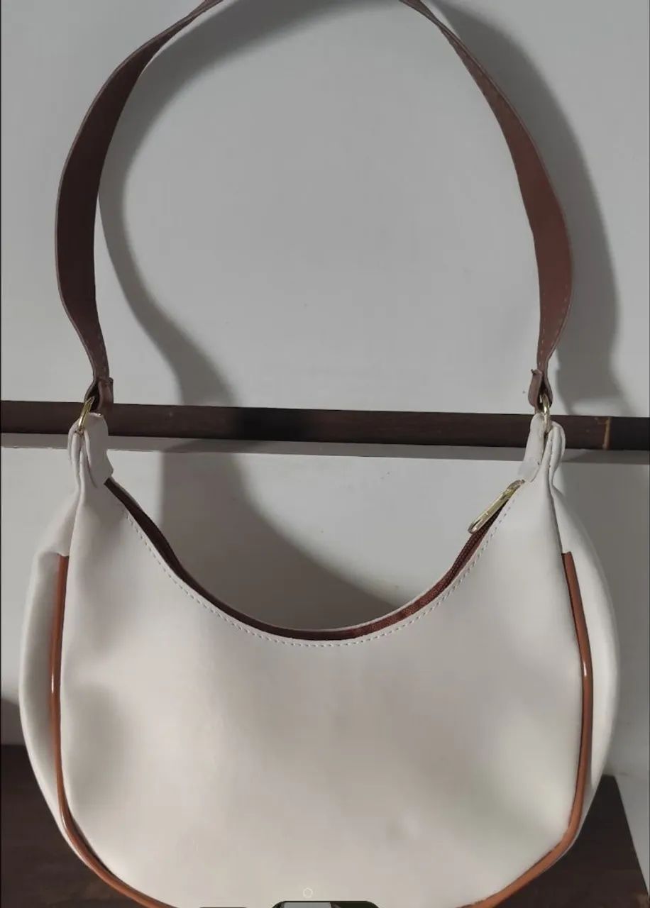 Bolsa de ombro branca