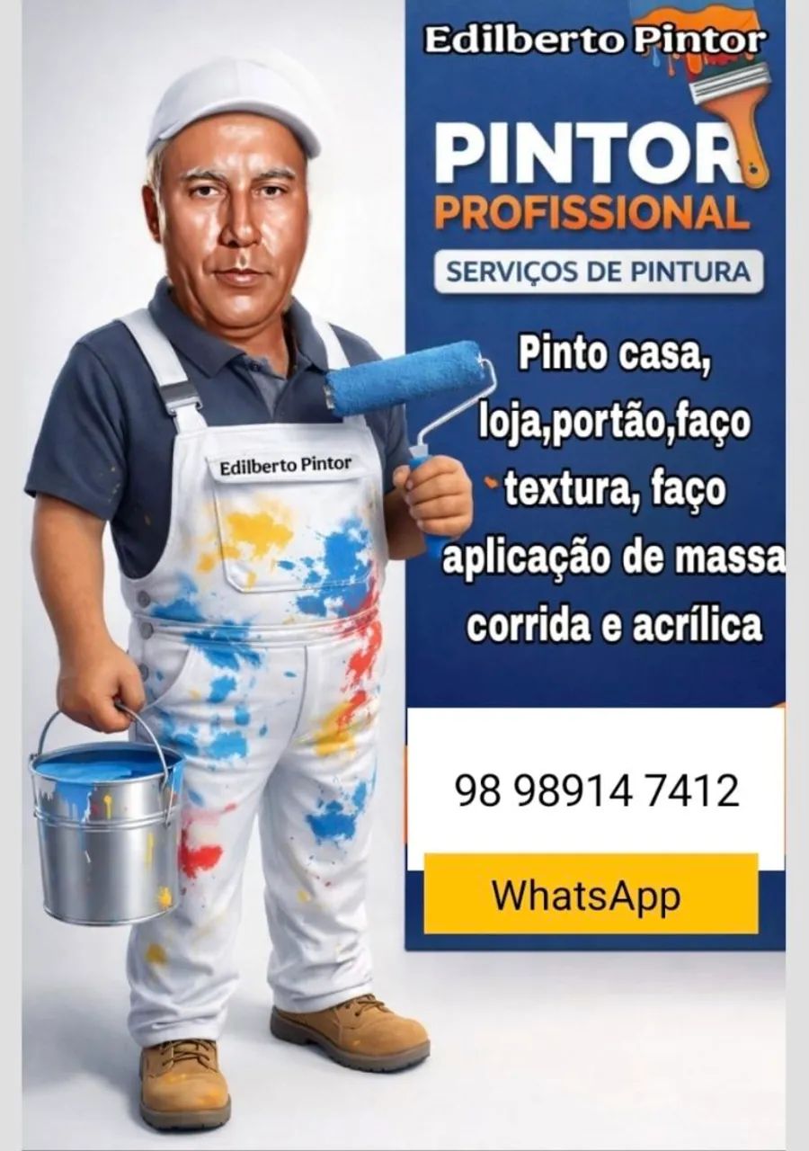 Pintura em casa fachada e lojas 