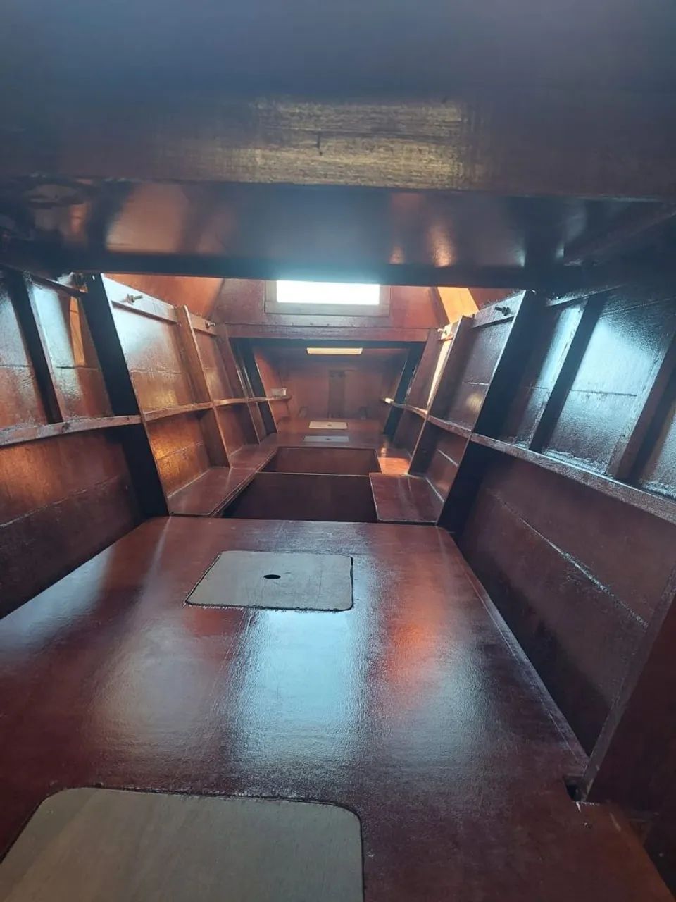 Catamarã Artesanal 28 pes (navegação costeira) - Foto 5