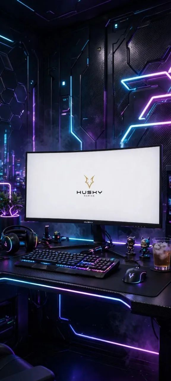 MONITOR CURVO DA HUSKY DE 34 POLEGADAS  - Foto 3