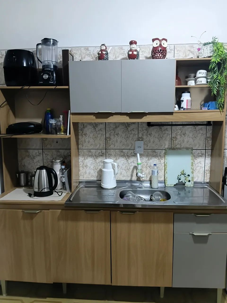 Jogo de cozinha com Cuba 