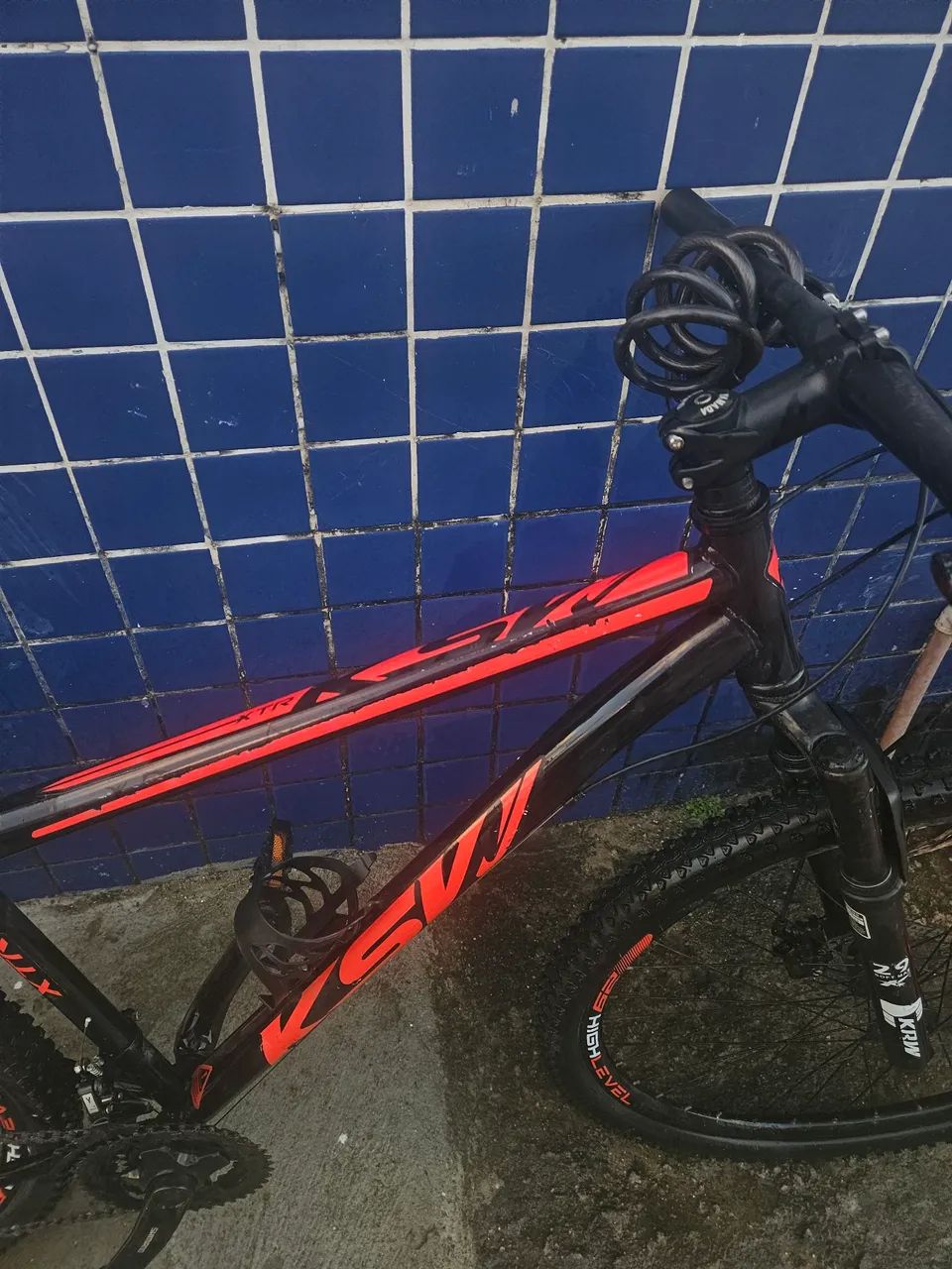 BICICLETA MTB ARO 29 AÇO CARBONO - Foto 4