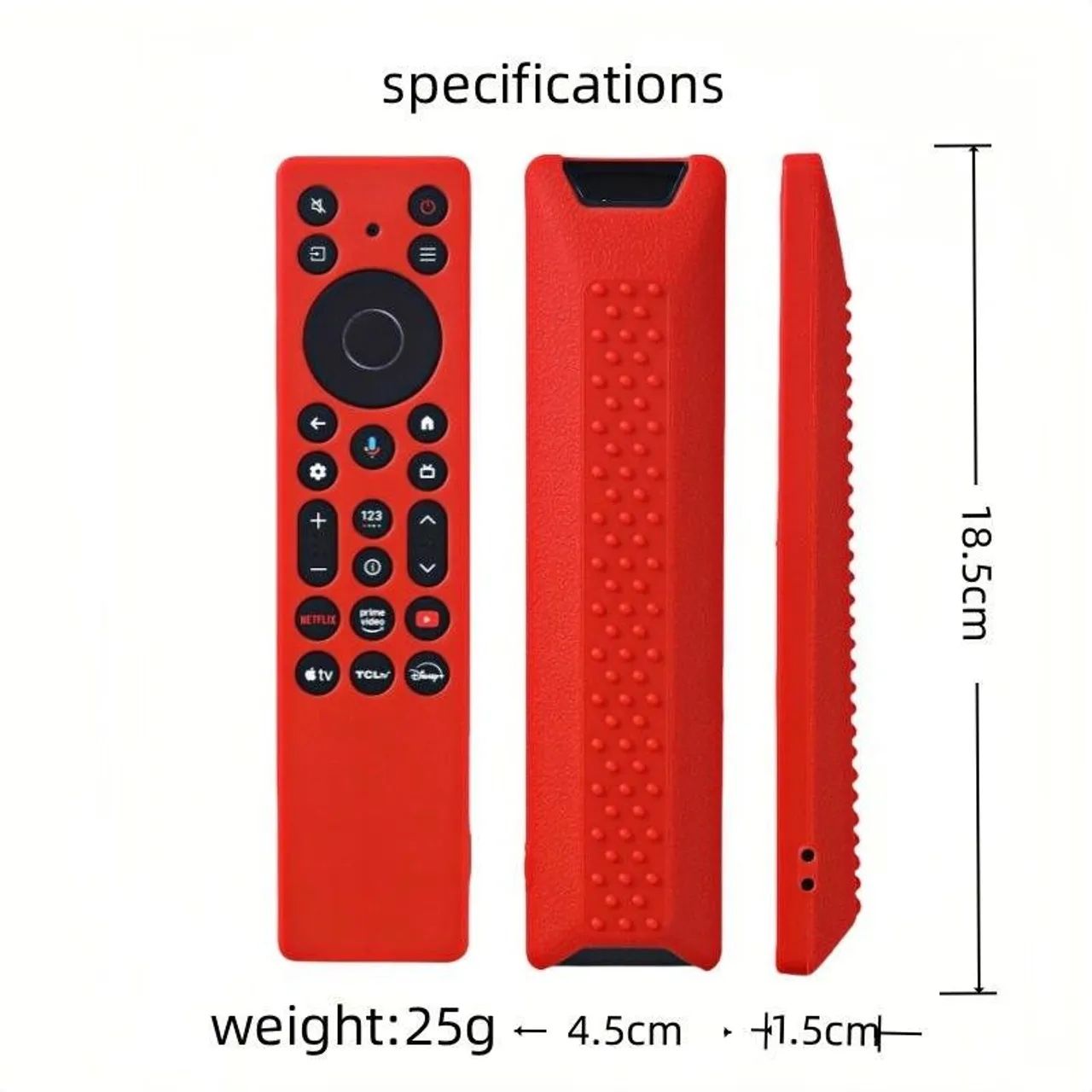 Capa Protetora Para Controle Remoto Tcl C6k Rc923a/rc813a - Foto 3
