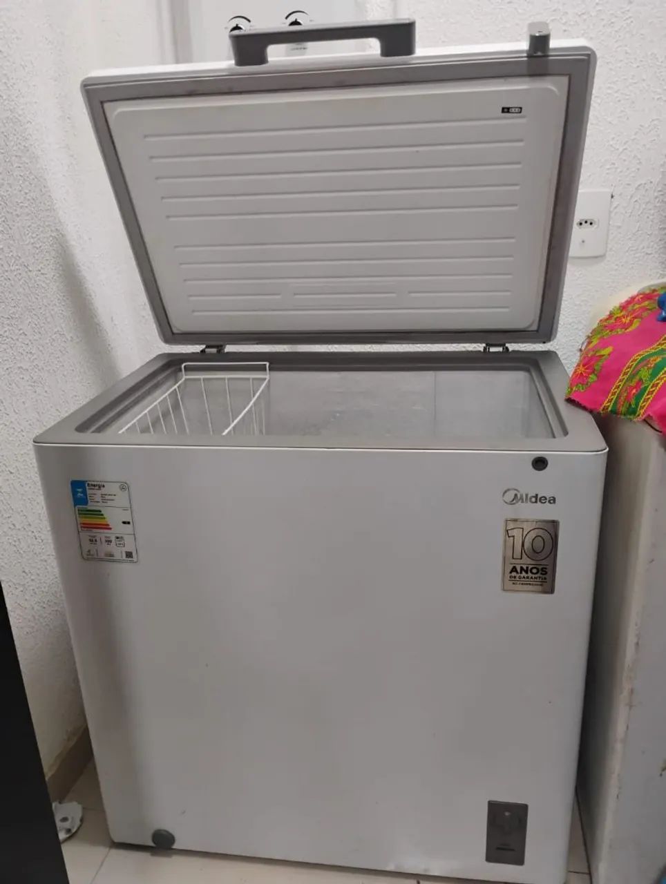 Freezer Horizontal Midea 200L 127v - Foto 2
