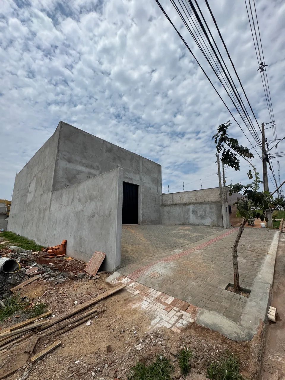 Construção barracão comercial 