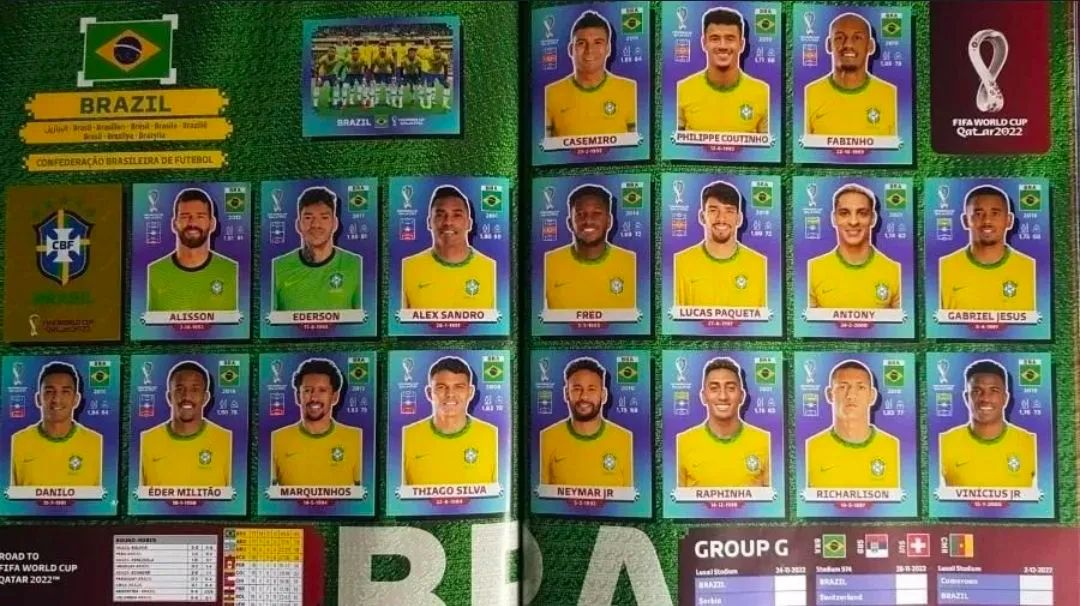 Figurinhas da Copa do mundo 2026 (completo) - Foto 2