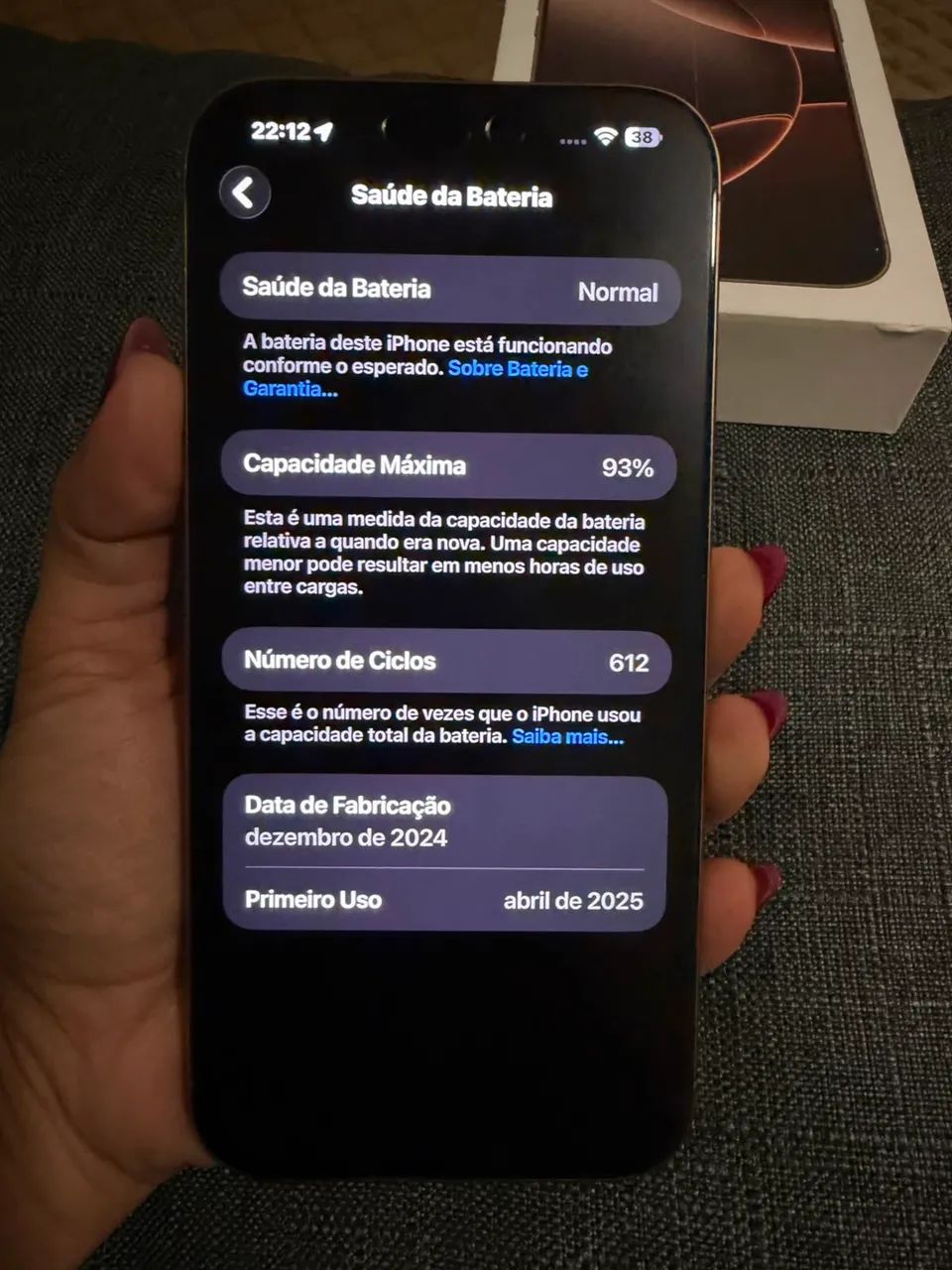 ? iPhone 16 Pro Max 256GB - IMPECÁVEL | OPORTUNIDADE! - Foto 3