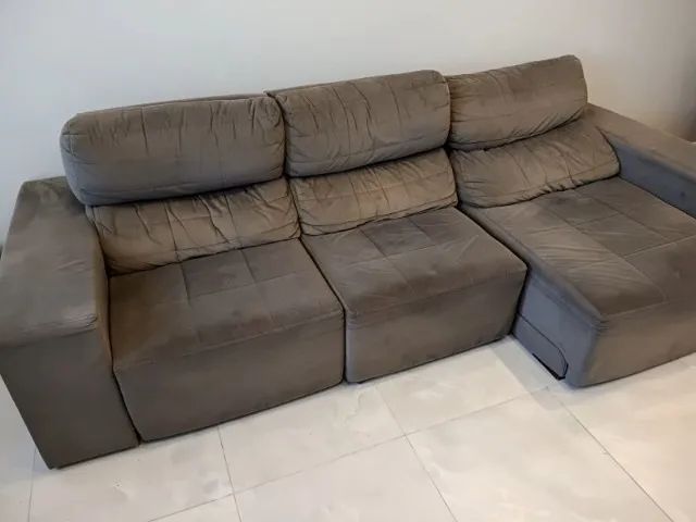 Sofá retrátil com 2,90 m de largura - Foto 2