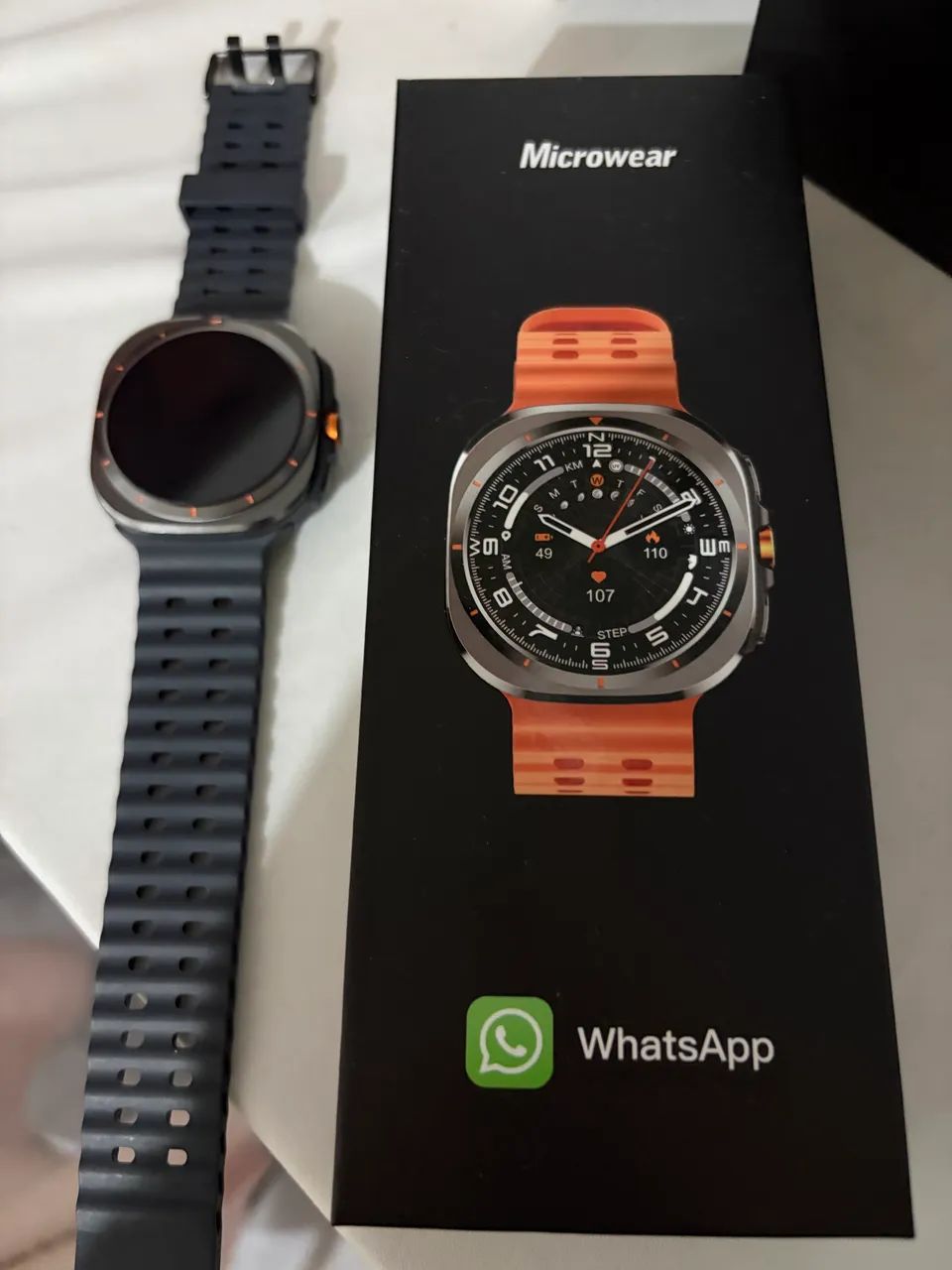 Smartwatch com WhatsApp e gps 