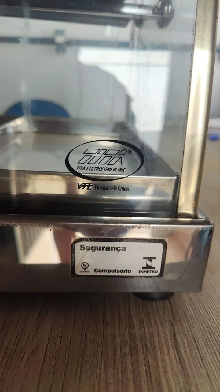 Estufa Vitrine Curva salgados - Foto 2