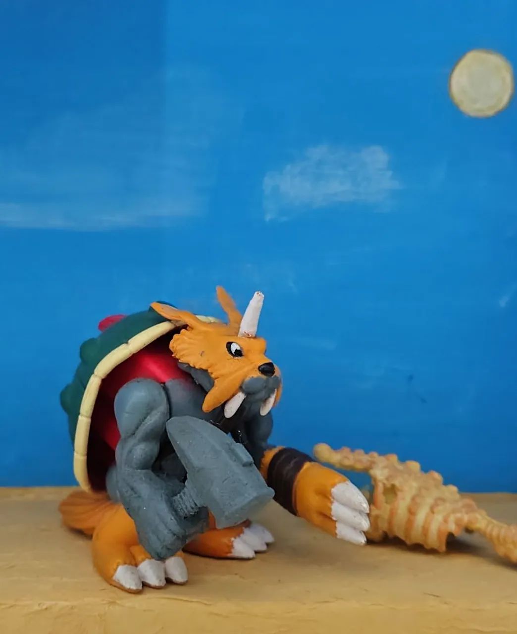 Boneco do digimon adventure - Zudomon - Foto 3