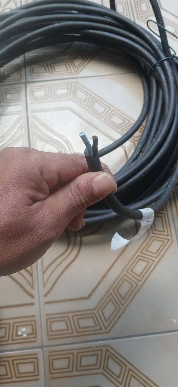 Cabo PP elétrico 3 e 2 vias - Foto 2