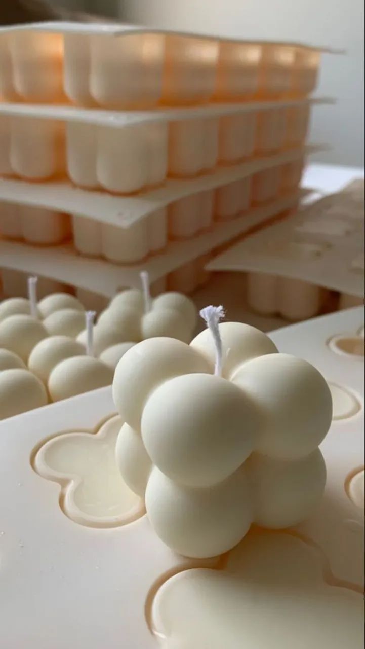 Velas bubble aromáticas para festas e eventos