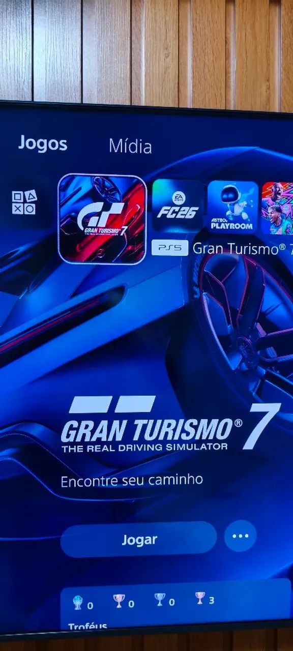 Ps5 Slim (Playstation 5 Slim) + Jogos, Todos os Cabos Originas - Passo Cartão Até 12x - Foto 6