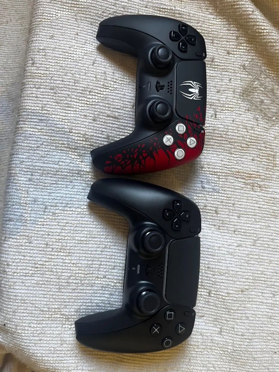 Controle PS5 Spiderman e Midnight