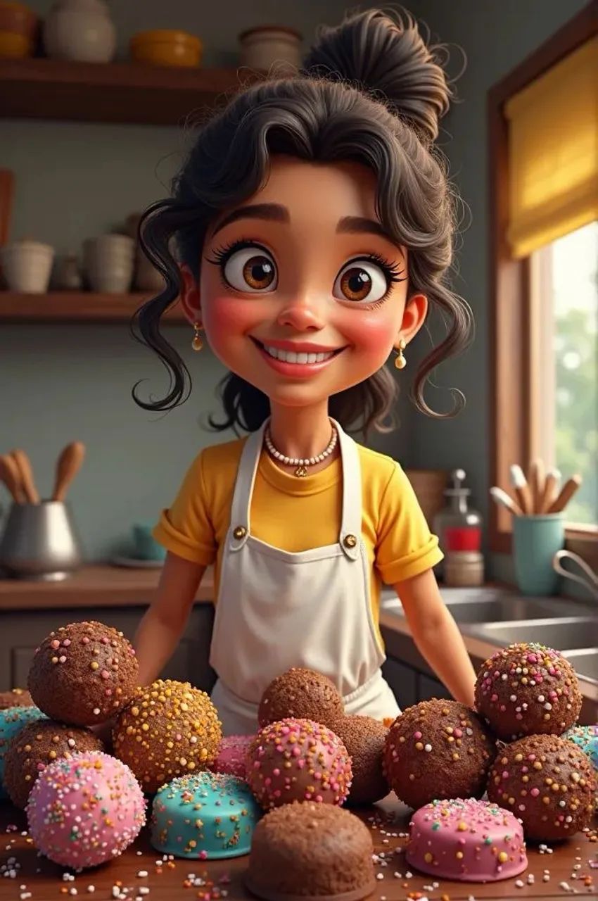 Vendo loja de doces *)