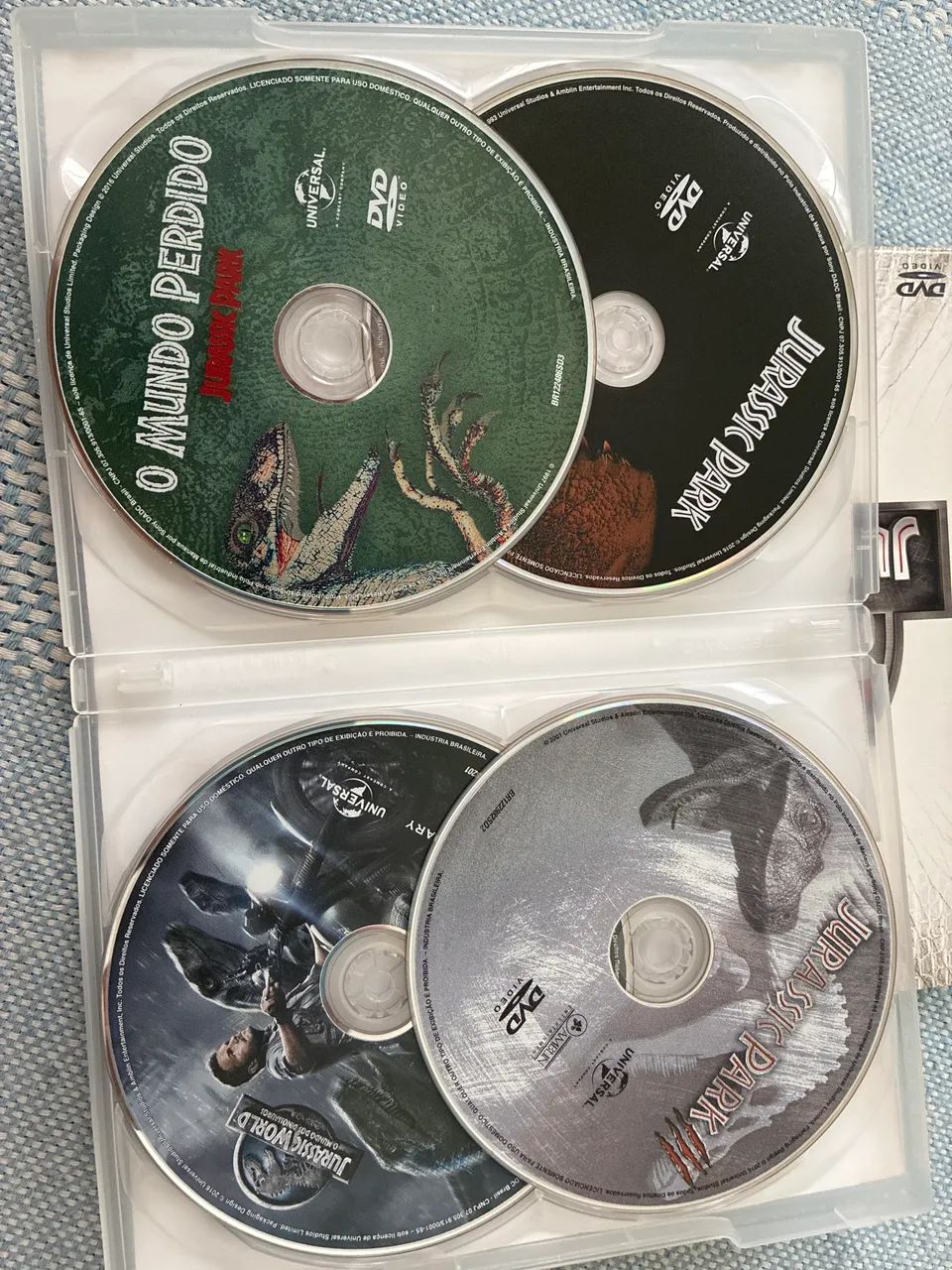 Box DVD Coleção Jurassic Park - Foto 3
