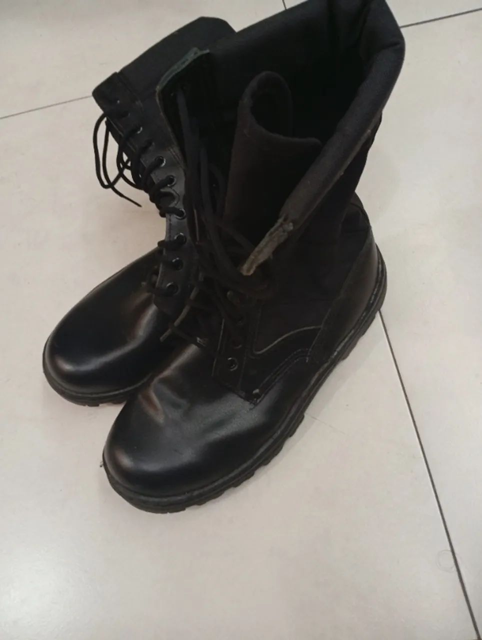 Coturno masculino militar  - Foto 4