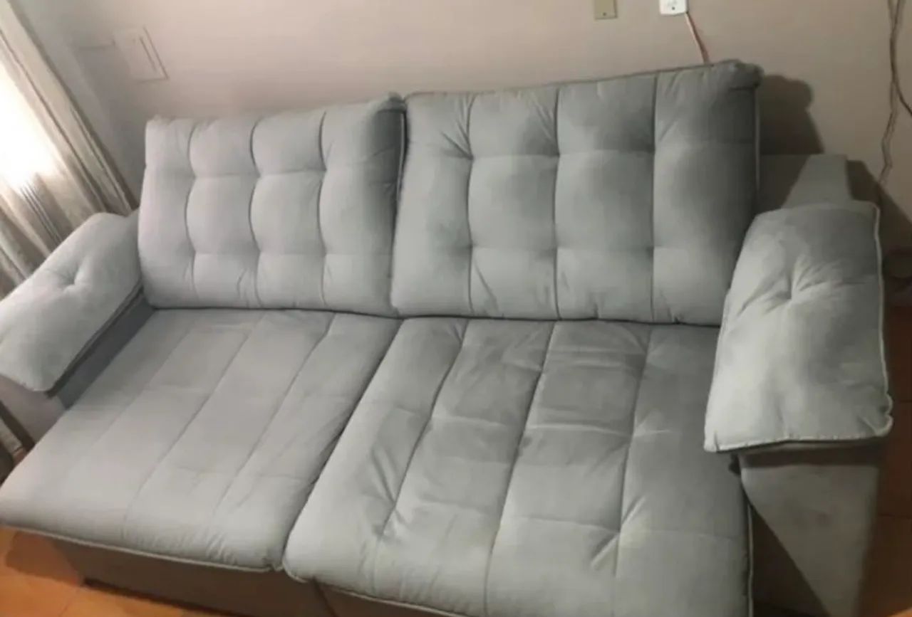 Sofá Retrátil e Reclinável 2,60 comp.  - Foto 5