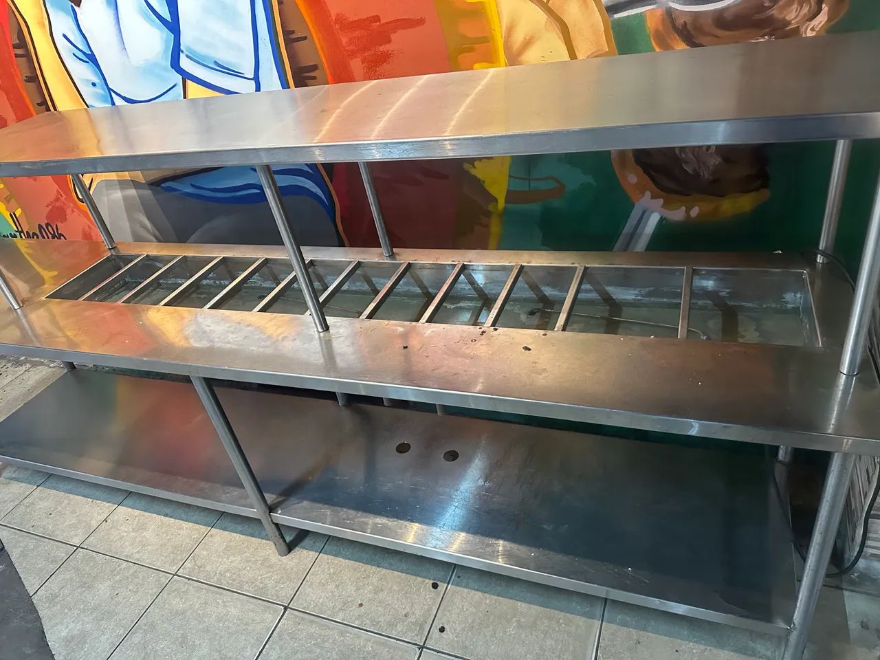Mesa de self service  - Foto 2