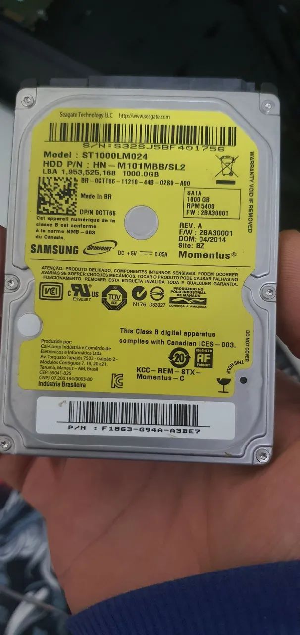 Hd 1tb Saudável  - Foto 2
