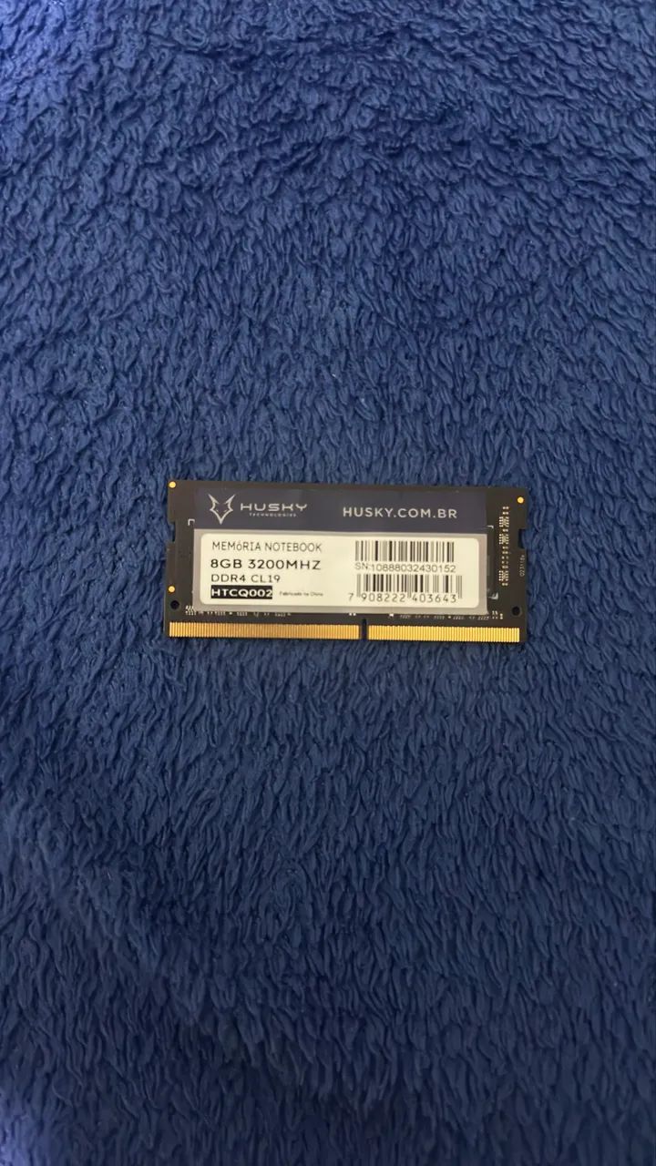 Memória DDR4 8gb
