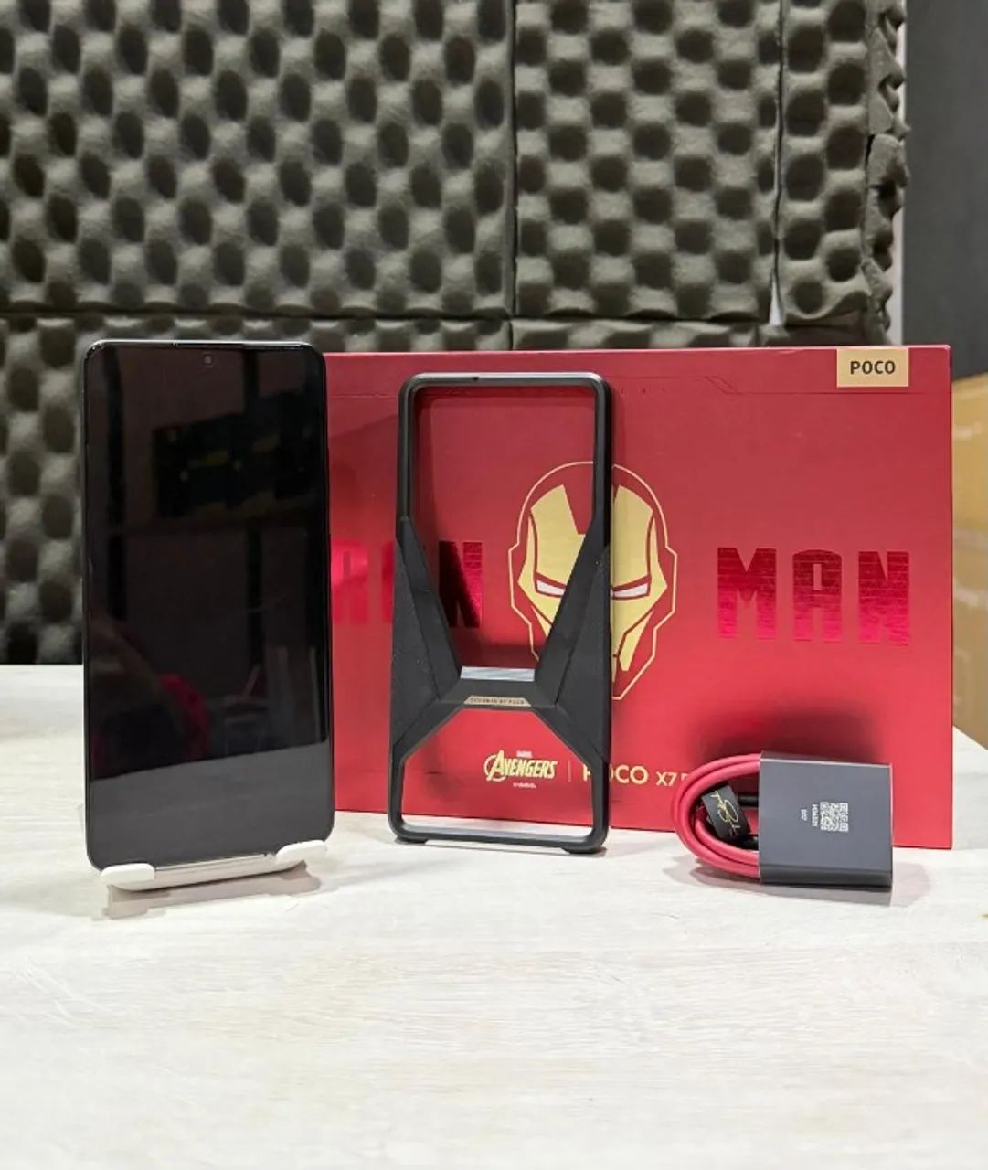POCO X7 Pro Edição Iron Man 12Gb Ram 512Gb - Celulares e
