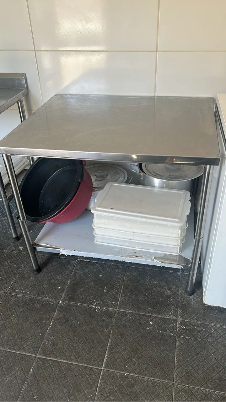 Mesa de inox nova !  - Foto 4