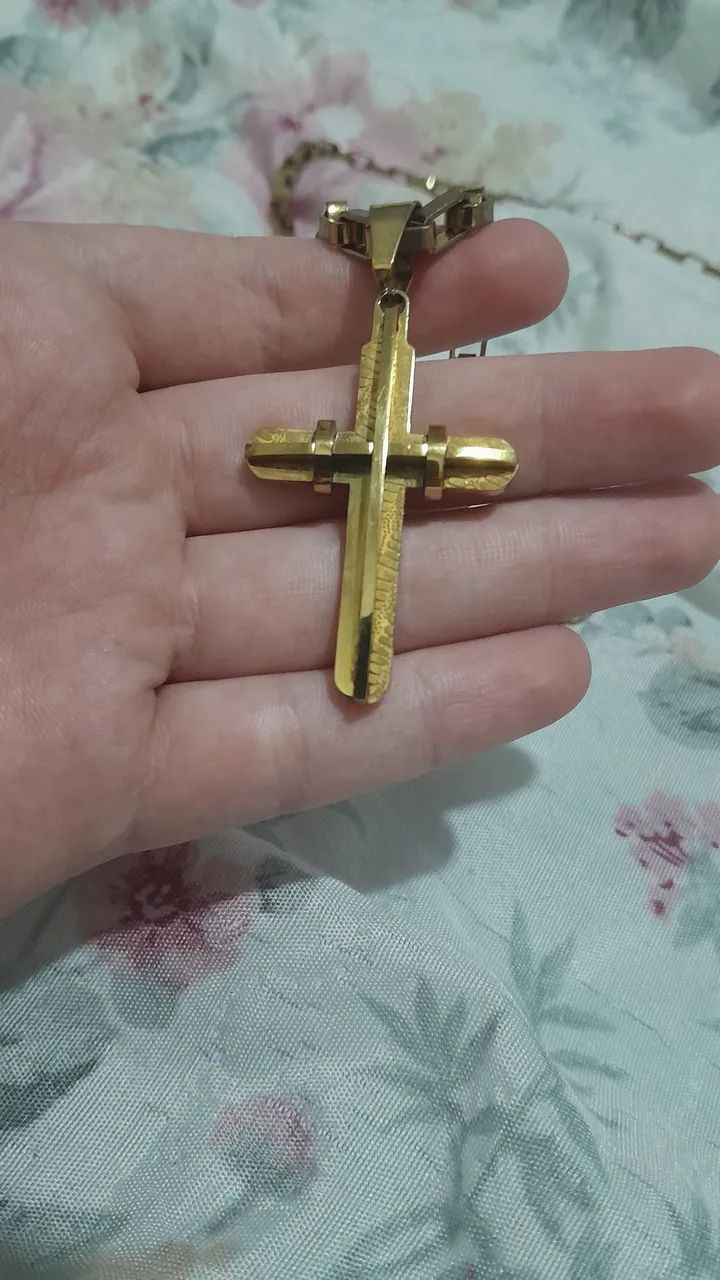 Cordão banhado a ouro - Foto 2