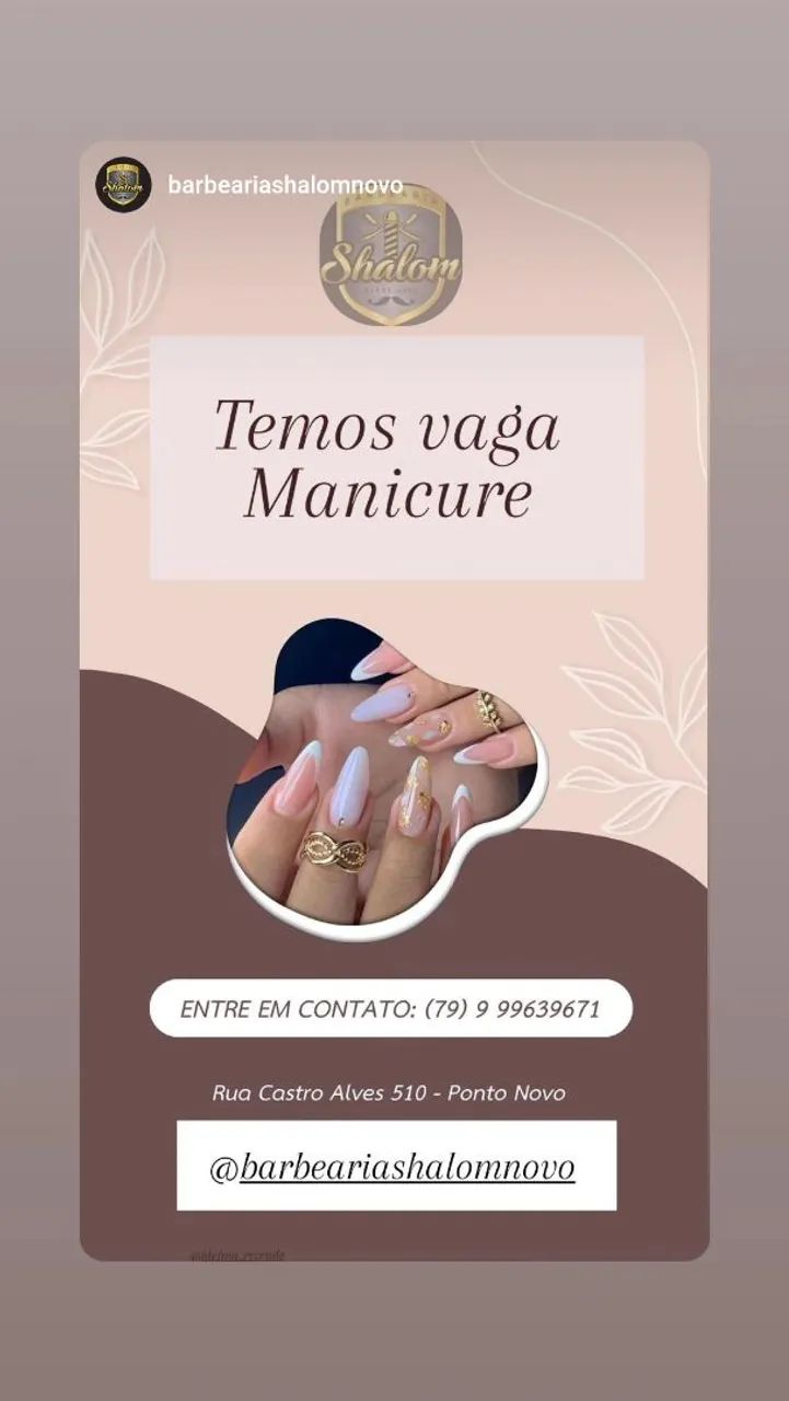 Vaga manicure 