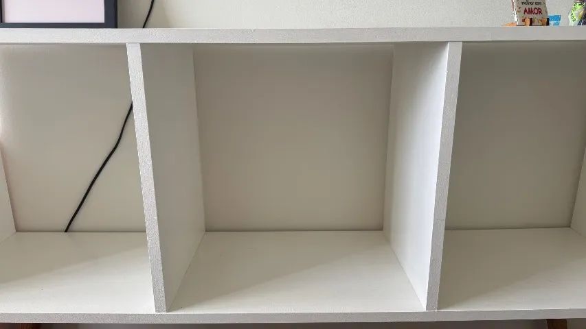 Rack sem porta com pés de madeira - Foto 2