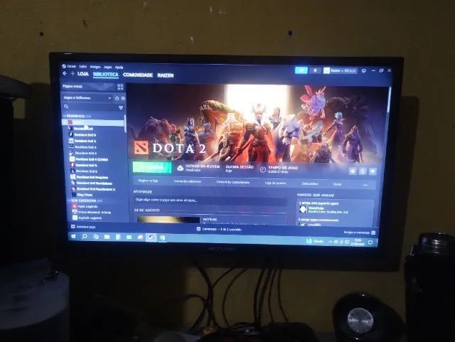 monitor 24 polegadas com HDMI aceito ceular, leia!