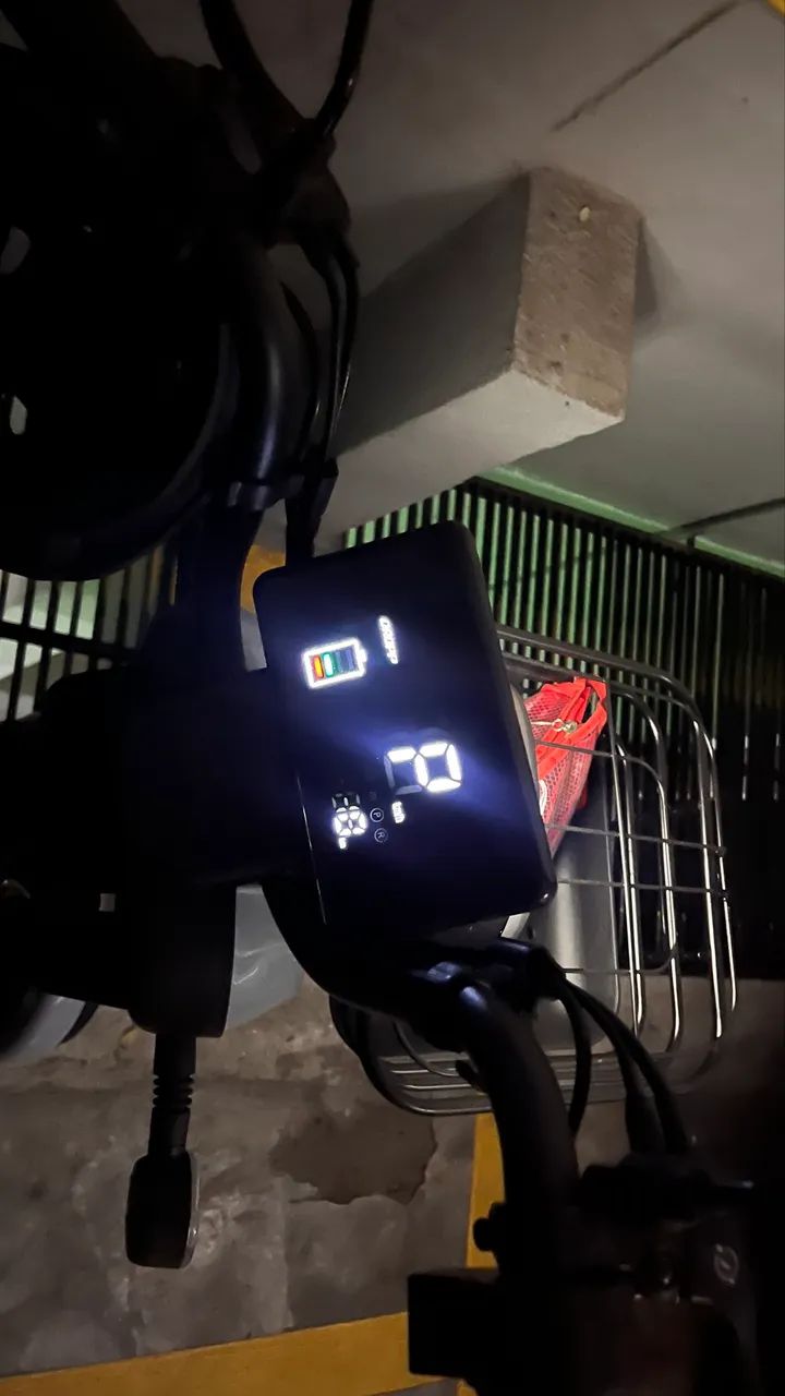 Bicicleta elétrica scooter 650w - seminova - Foto 4