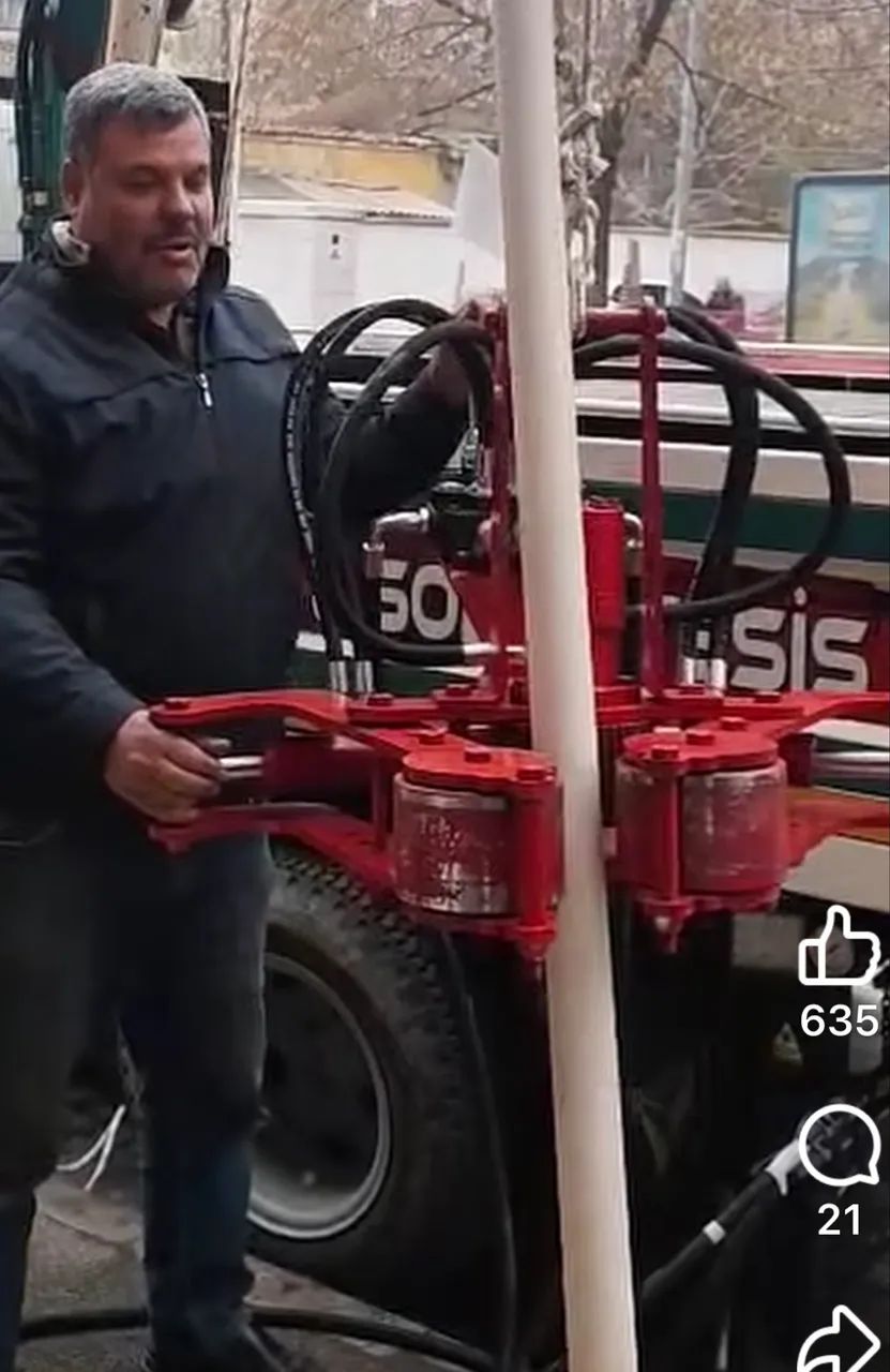 Chave de força morsa e cabeçote com giro até 6? c/ até 3 motores hidráulico - Foto 3